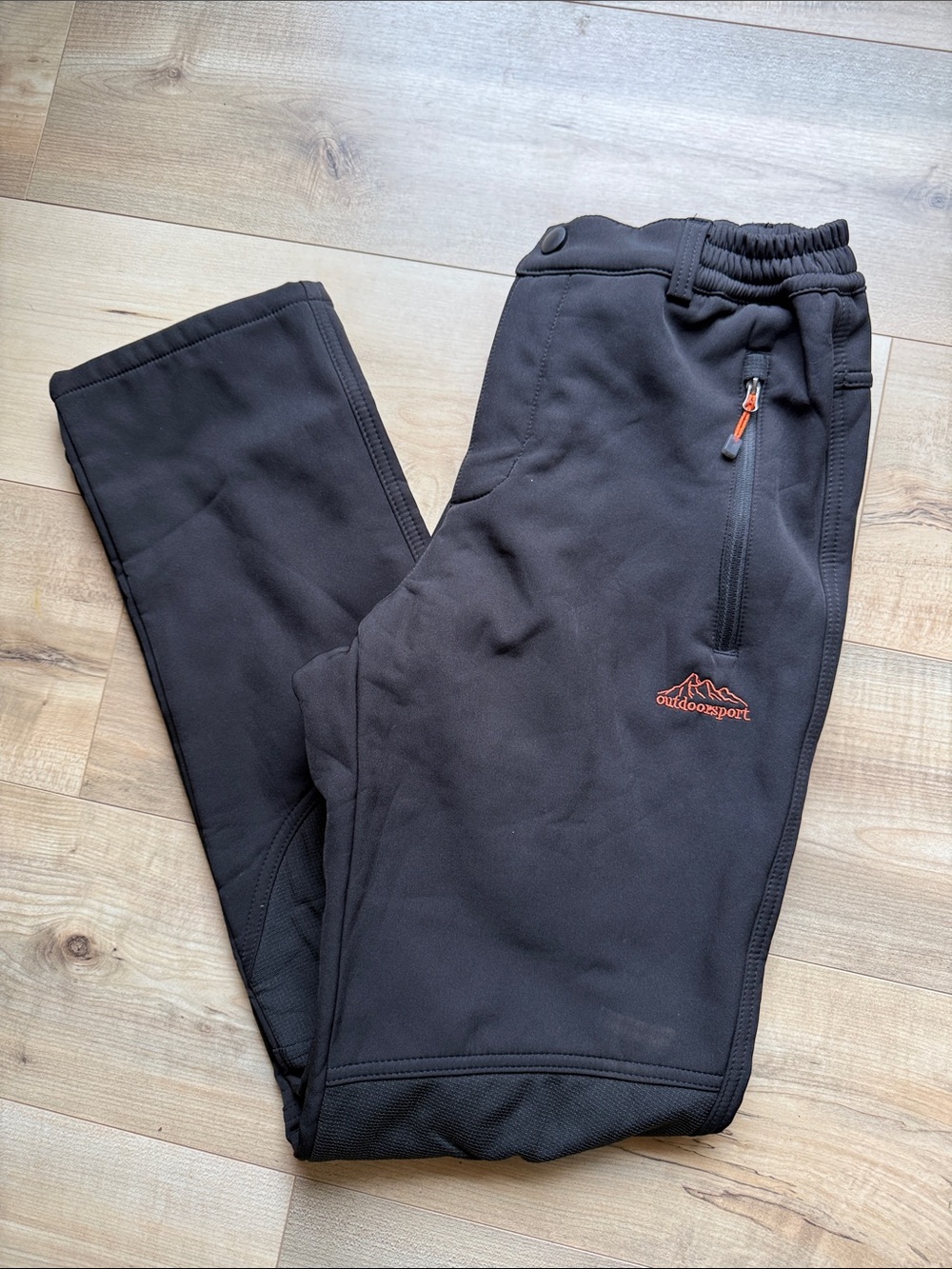 Women's Black Track Joggers